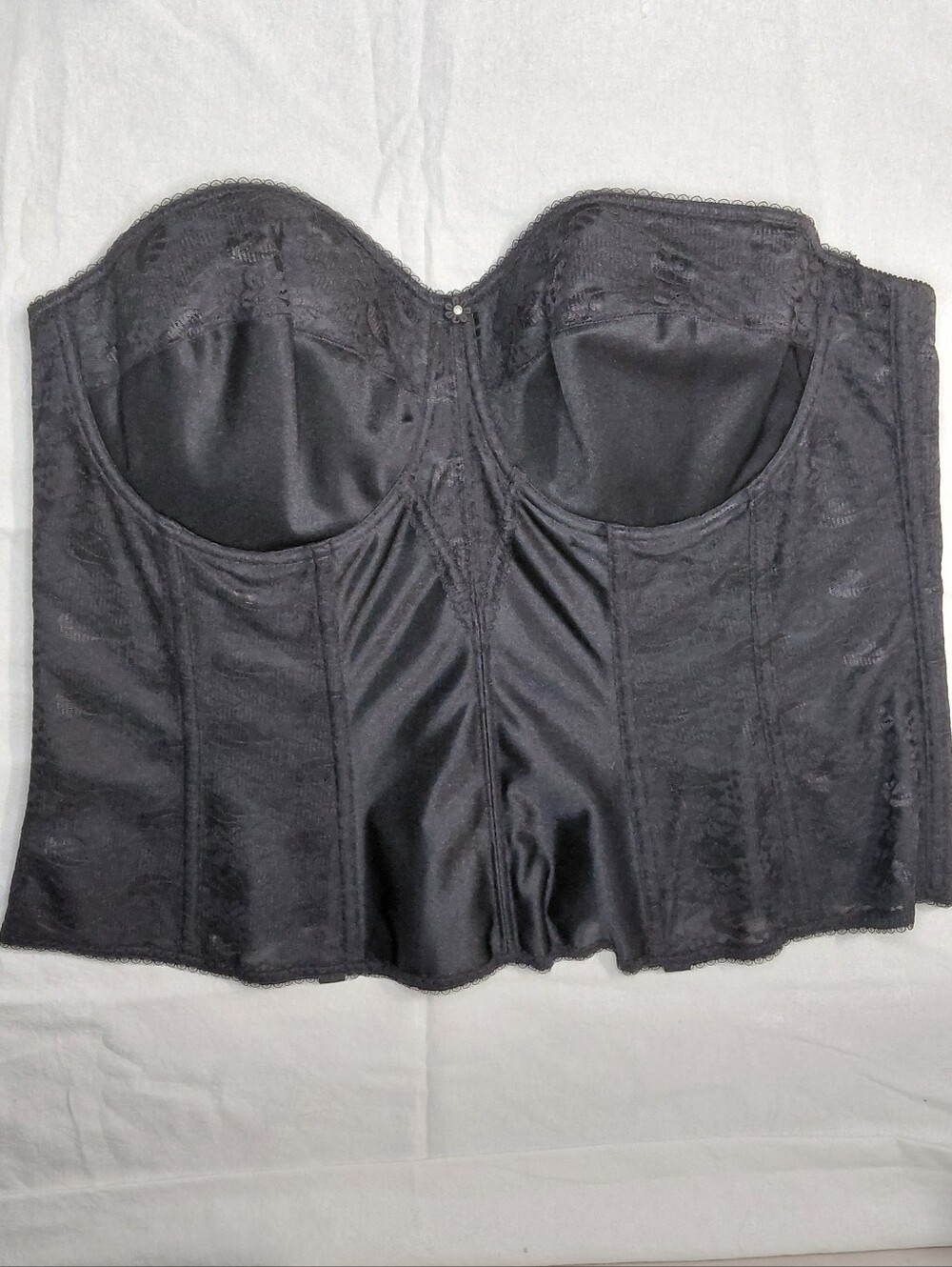 Dominique Black Strapless Longline Bustier - Picture 2 of 16